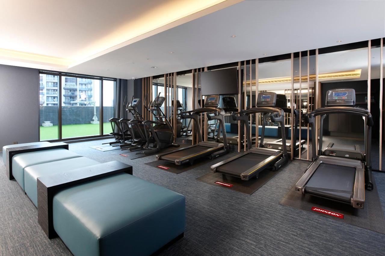 Cozzi Blu Zhongli Exterior foto The gym at the hotel