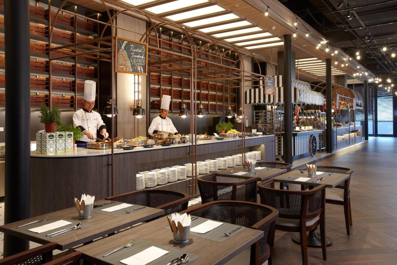 Cozzi Blu Zhongli Exterior foto The interior of the restaurant